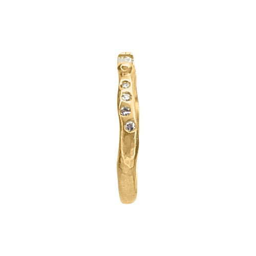 Baguette Diamond Radiance ring in yellow Gold